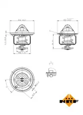 Термостат системы охлаждения NRF 725143