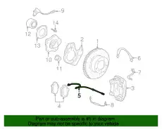 Датчик тормозных колодок PORSCHE 99761275500