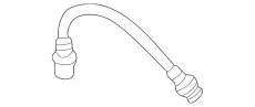шланг тормозной задн. VW LC62-43-810B MAZDA
