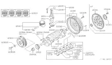 BUSH PISTON PIN 1203053Y00 NISSAN