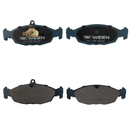 Тормозные колодки дисковые WEEN 151-1108