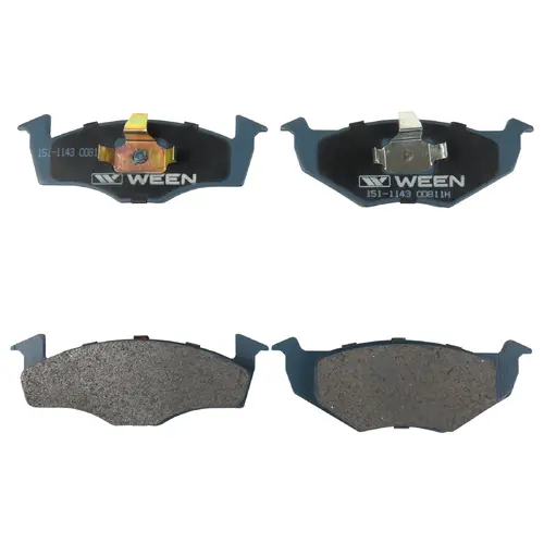 Тормозные колодки дисковые WEEN 151-1143