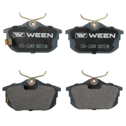 Тормозные колодки дисковые WEEN 151-1249
