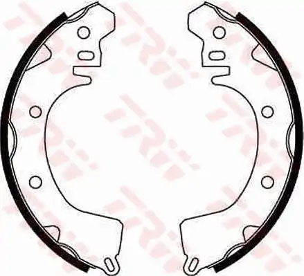 Тормозные колодки барабанные TRW GS8221