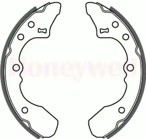 Тормозные колодки барабанные BENDIX 361394B