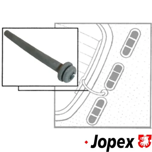 Гофра глушителя JP 8189801106 L= d=