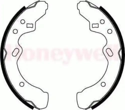 Тормозные колодки барабанные BENDIX 362010B
