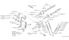 клапан впускной Niss 132011E700 NISSAN