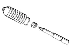 Элемент амортизатора !BILSTEIN \BMW 5' E28 31 32 1 129 243