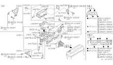 Прокладка коллектора NISSAN 1403540F00