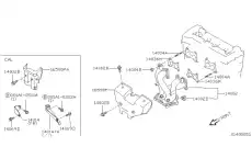 Прокладка коллектора NISSAN 140367J500