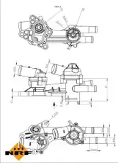 Термостат системы охлаждения NRF 725179
