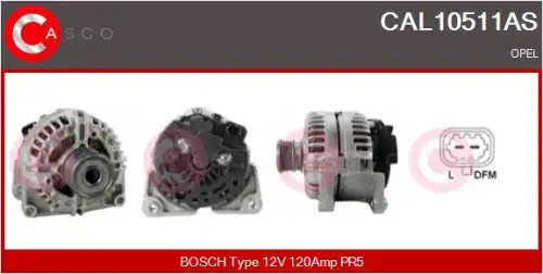 Генератор CASCO CAL10511AS