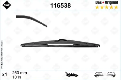 Щетка стеклоочистителя 116538 SWF 260/10" мм/",