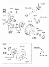 Тормозной диск HYUNDAI / KIA 5841129310