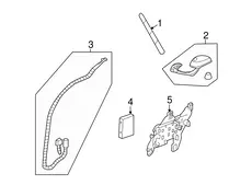 BRACKET,COMMUNICATION INTERFACE MDL(INCLS MOUNTING SCREWS, NOT SERVICED SEPARATE) 20756021 BUICK