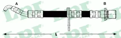 6T47438 Шланг тормозной LPR