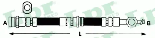 6T46281 ШЛАНГ ТОРМОЗНОЙ LPR