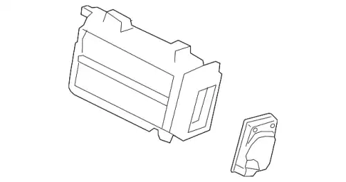 Flap assy - active air upper, rh 86952G2150 HYUNDAI