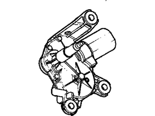 Двигатель стеклоочистителя 93179057 VAUXHALL