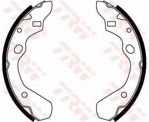 Тормозные колодки барабанные TRW GS8290