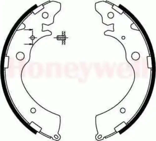 Тормозные колодки барабанные BENDIX 361457B