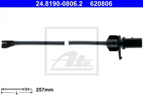 Датчик тормозных колодок ATE 24.8190-0806.2
