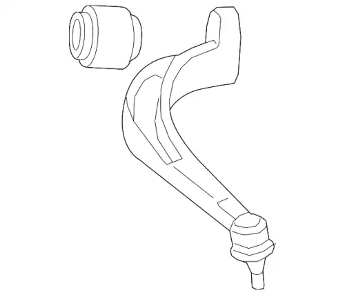 Рычаг подвески VAG 80A407694G