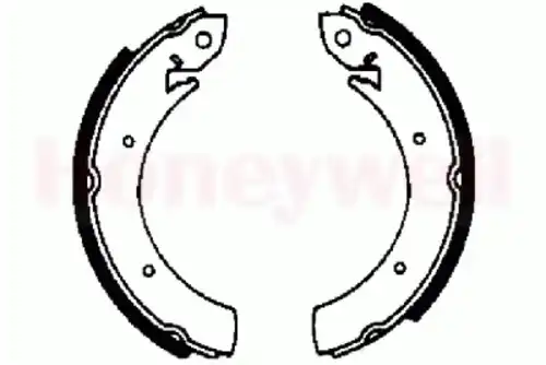 Тормозные колодки барабанные BENDIX 361265B