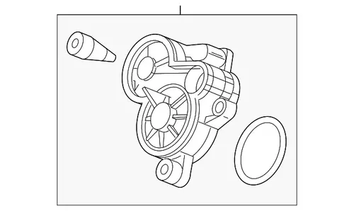 ACTUATOR KIT,RR PARK BRK(INCLS 8,10) 13590383 BUICK