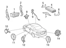 Кронштейн усилителя, № 1 8628553070 TOYOTA / LEXUS