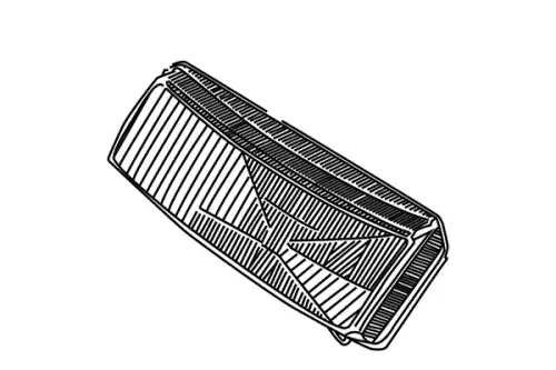 Стекло фары WXQP 370915