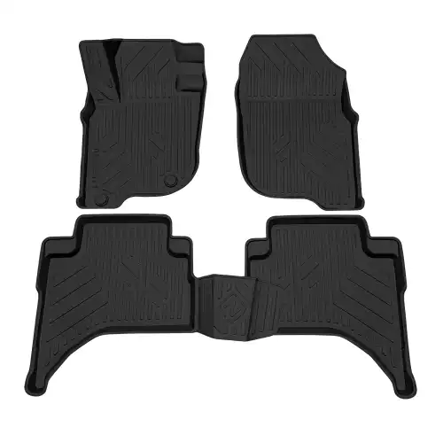 Коврики в салон REZKON 0524030100 Mitsubishi L200 2015-н.в. 4 шт., черный