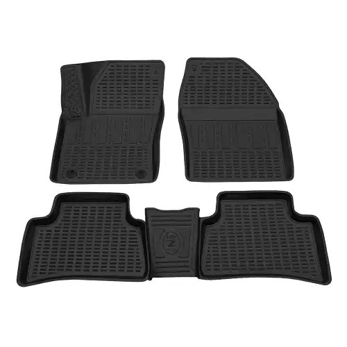 Коврики в салон REZKON 0534050100 Toyota C-HR 2018-н.в. 4 шт., черный