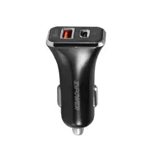 зарядное устройство USB! в прикуриватель 12V, USB + TYPE-C\ PM6647 ZIPOWER