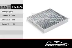 Салонный фильтр FORTECH FS157C