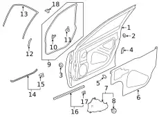 КЛИПС 909130260 SUBARU