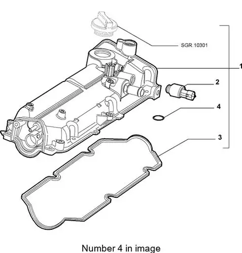 РЕЗИНОВОЕ УПЛОТНИТЕЛЬНОЕ КОЛЬЦО 71740677 FIAT