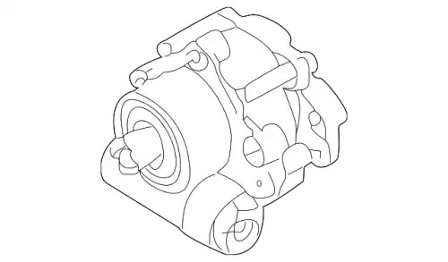 Насос гидроусилителя руля VAG 1J0422152A