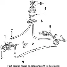 Насос гидроусилителя руля BMW 32 41 1 141 417