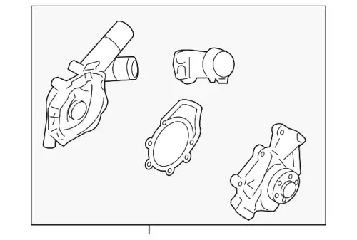 помпа Ford 5M8Z-8501-B