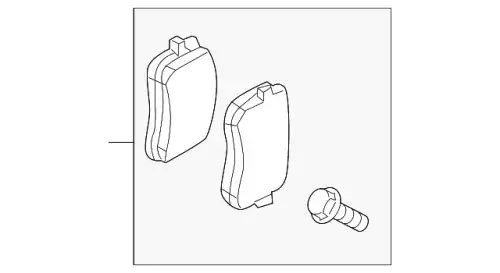 BRK LINING 4M8698451B VAG