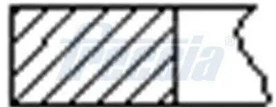 Кольца поршневые FRECCIA FR10-206200
