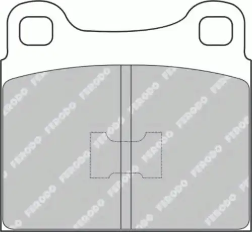 Тормозные колодки дисковые FERODO FSL105