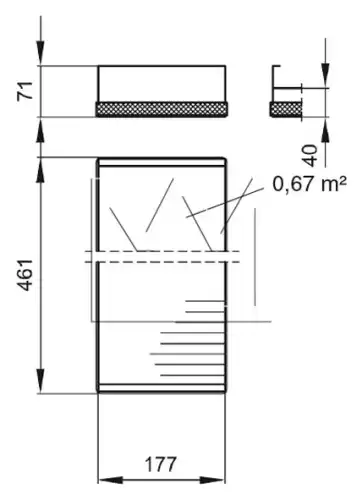 Салонный фильтр MONARK 030 787 025