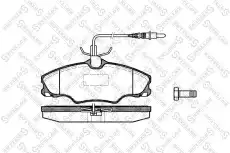 Тормозные колодки дисковые STELLOX 614 004B-SX