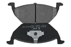 Тормозные колодки дисковые передняя ось STELLOX 644 000-SX