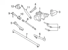 Рулевой наконечник MOTORCRAFT HC3Z3A131E