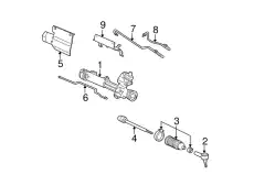 Рулевой наконечник MOTORCRAFT 3F1Z3A130AA
