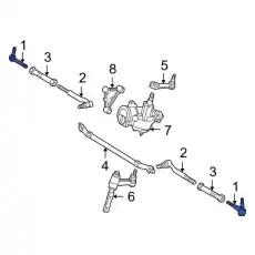 Рулевой наконечник MOTORCRAFT F4TZ3A131A
